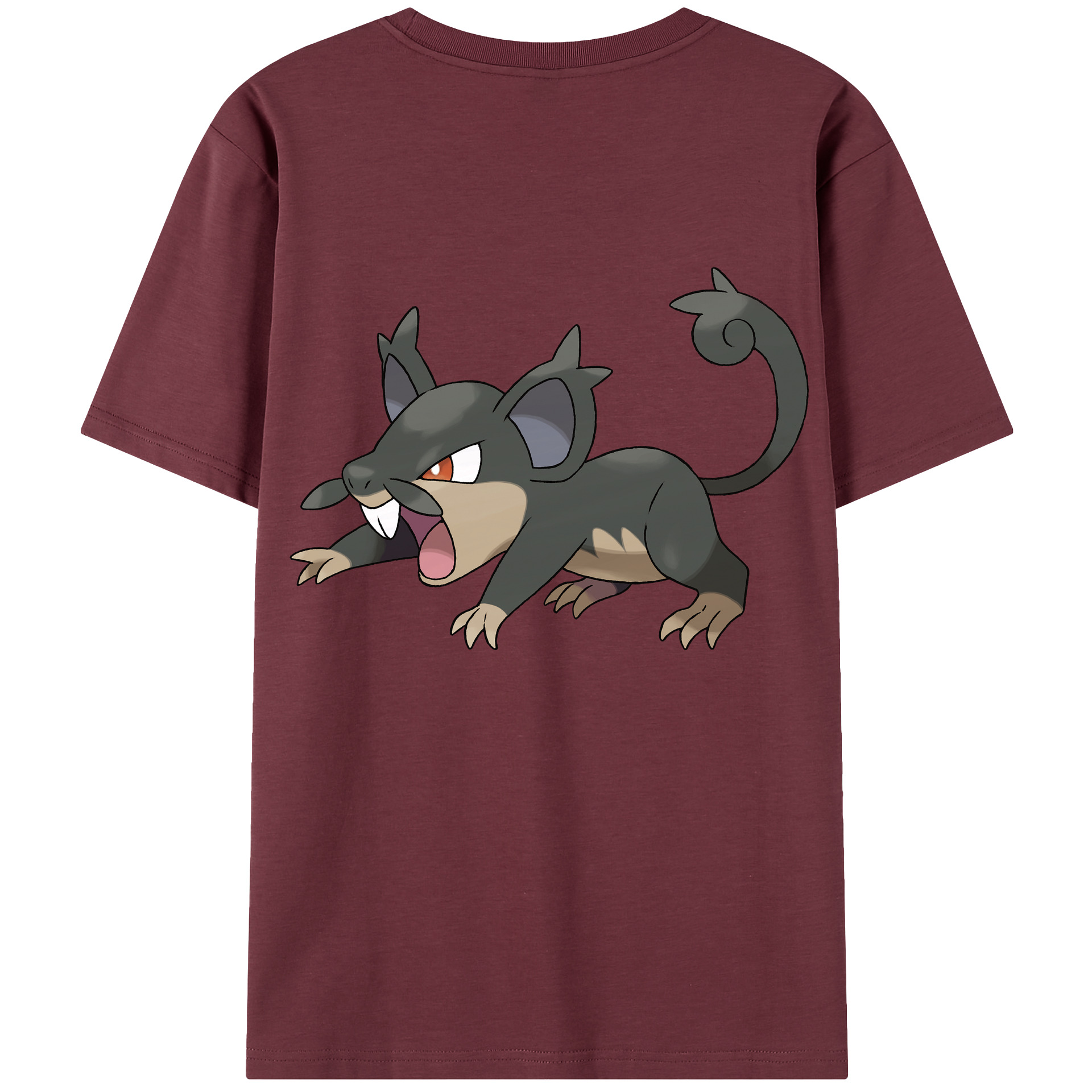 （画像用） ポケットモンスター Pokémon 綿100％半袖Tシャツ（背面プリント）